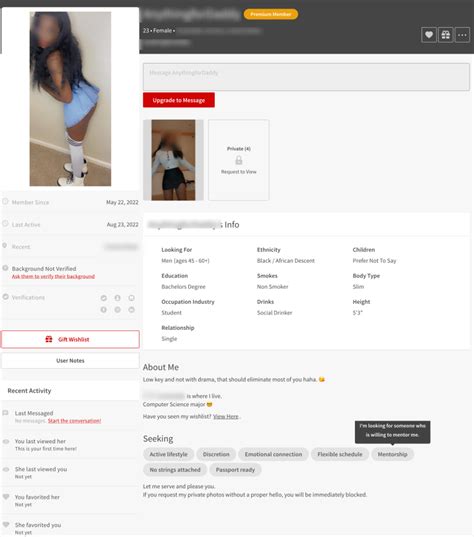 seekingarrangement|Create Your Seeking Profile 